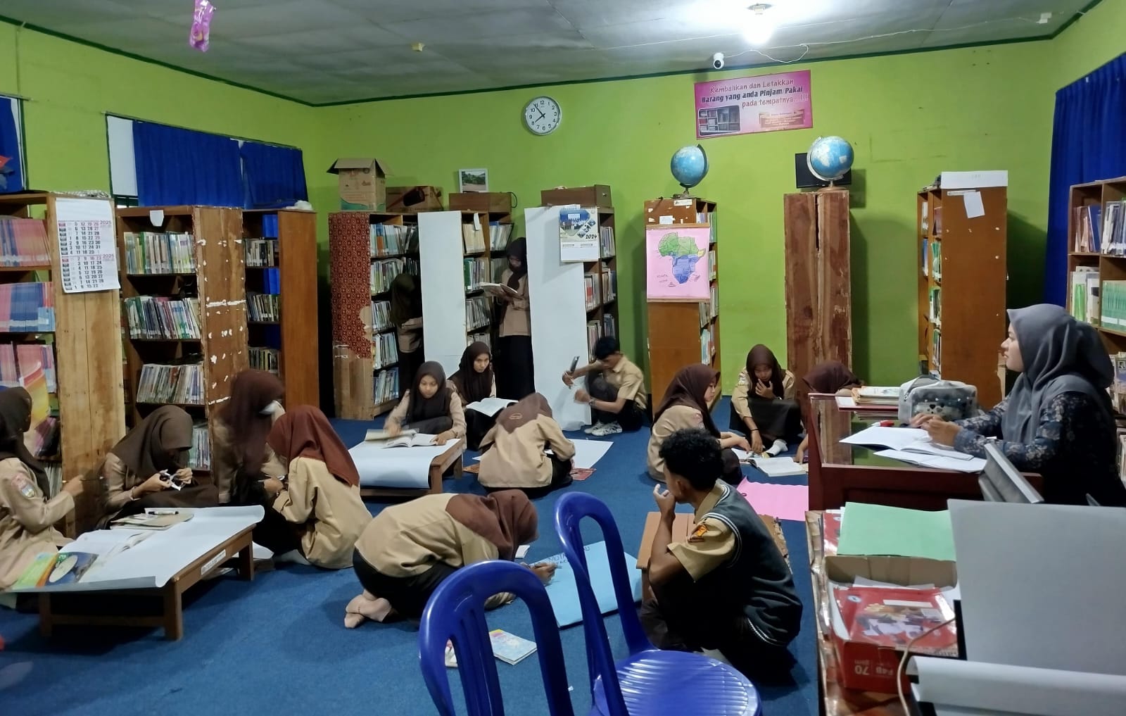 Layanan Perpustakaan MAN 1 Muaro Jambi Kembali Dibuka Layanan Perpustakaan MAN 1 Muaro Jambi Kembali Dibuka