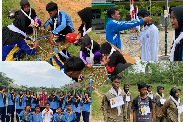 PMR MAN 1 Muaro Jambi Laksanakan Pengambilan Slayer Angkatan XI PMR MAN 1 Muaro Jambi Laksanakan Pengambilan Slayer Angkatan XI