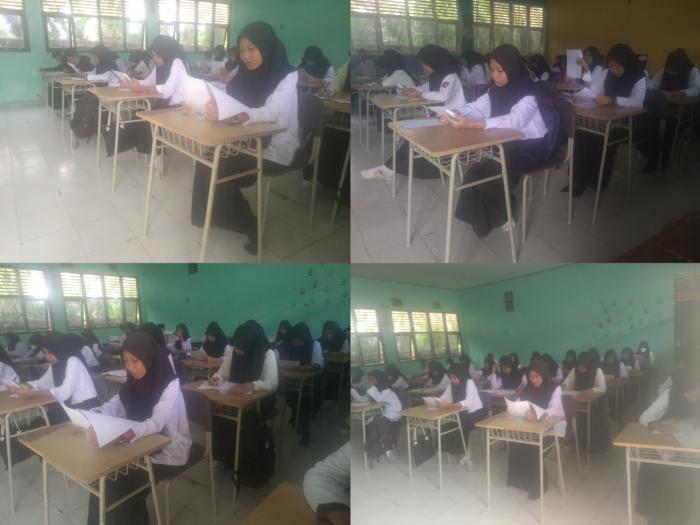 MAN 1 MUARO JAMBI LAKSANAKAN UJI KOMPETENSI TERHADAP SISWA BARU