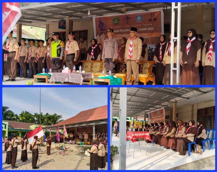 Peringatan HUT Pramuka ke-62 di MAN 1 Muaro Jambi Peringatan HUT Pramuka ke-62 di MAN 1 Muaro Jambi