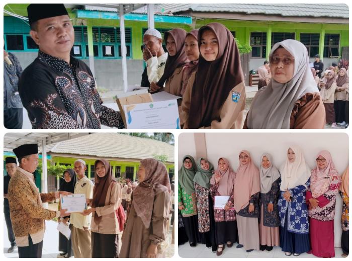 Penyerahan Lapor Semester Ganjil Tahun Ajaran 2023/2024