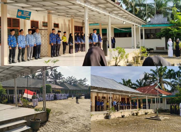 Pelaksanaan Upacara Peringatan Hardiknas 2024