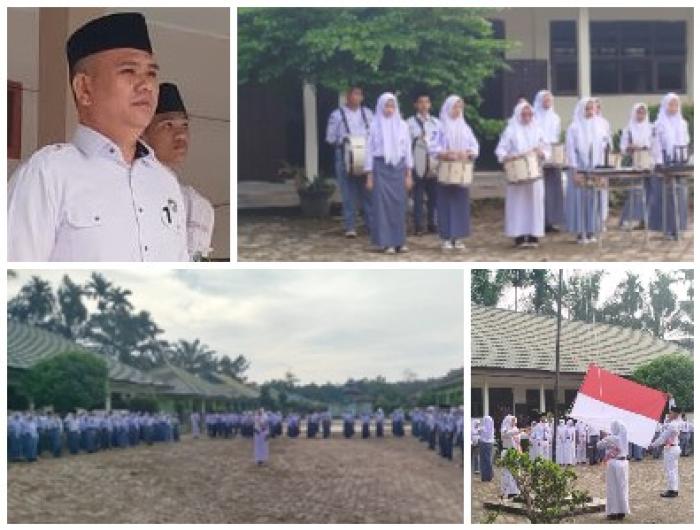 Upacara Peringatan Hari Kebangkitan Nasional di halaman MAN 1 Muaro Jambi