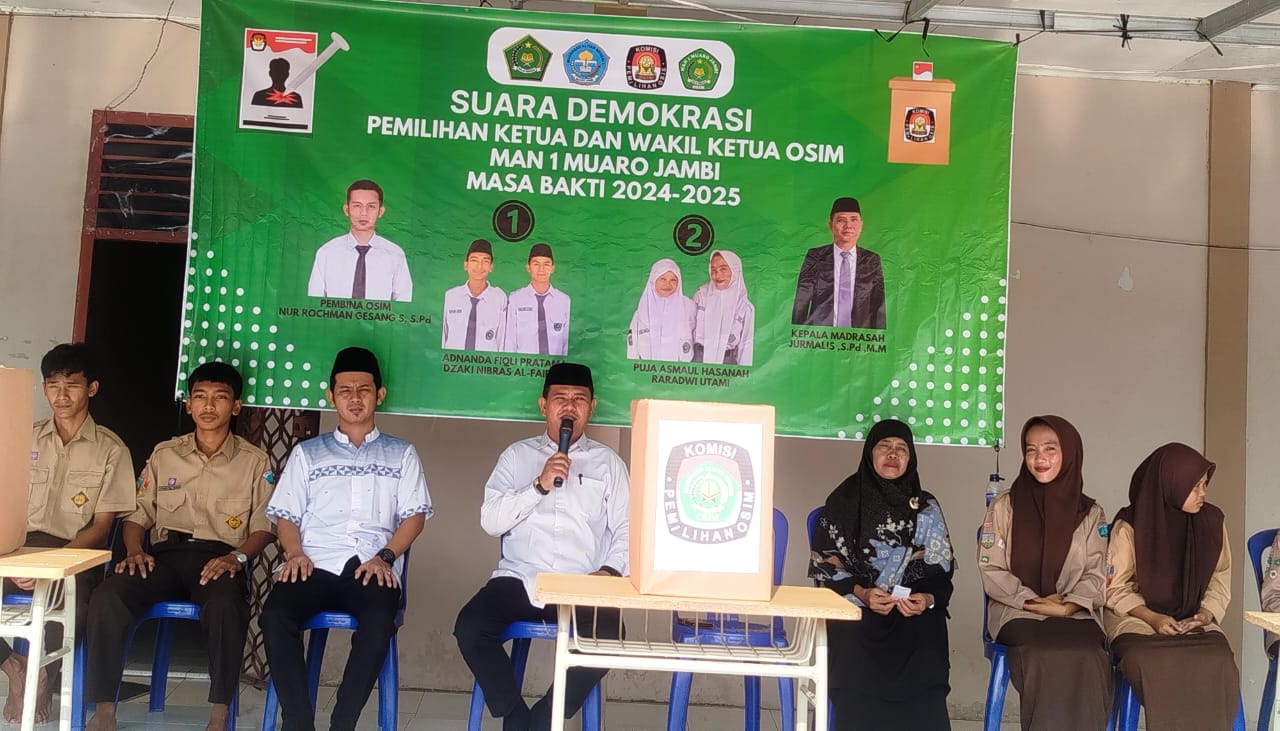 Pasangan Nomor 1 Terpilih Menjadi Ketua dan Wakil Ketua OSIM Pasangan Nomor 1 Terpilih Menjadi Ketua dan Wakil Ketua OSIM