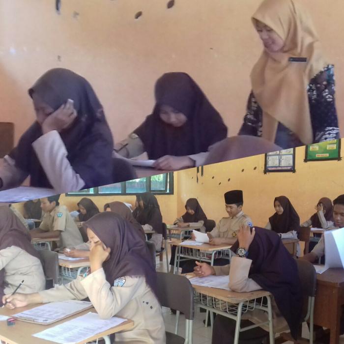 Pelaksanan UAS Hari Pertama di Mansamuja Berjalan dengan Lancar