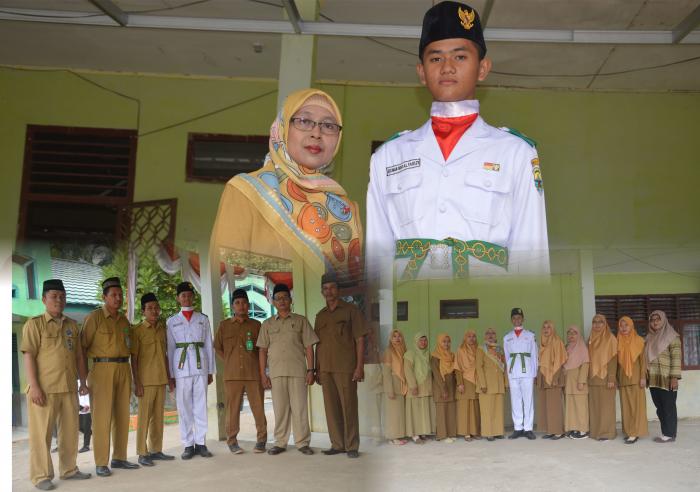 Upacara Bendera, MAN 1 Muaro Jambi Sambut Paskibraka  