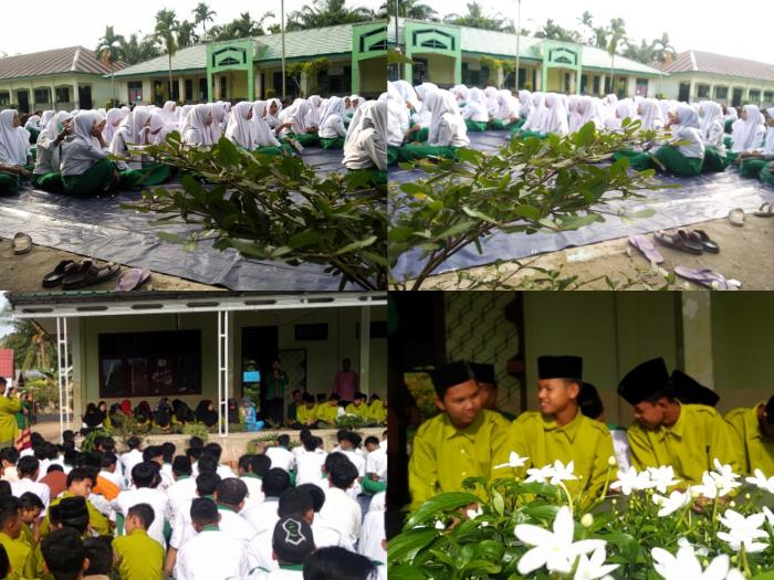 Siswa Kelas X IIS 1 Pimpin  Pembacaan Ibadah Jumat Pagi