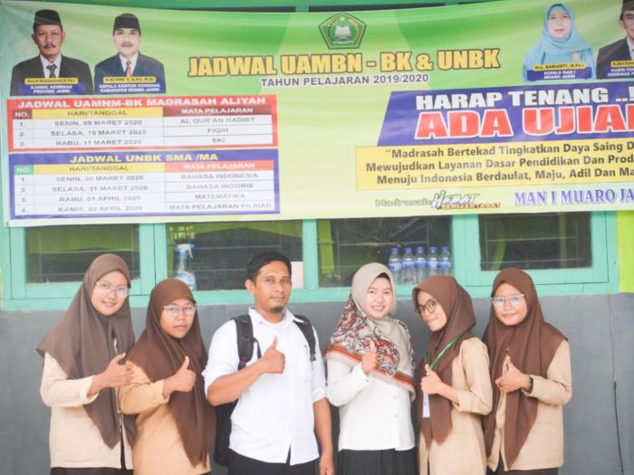UAMBN-BK MAN 1 Muaro Jambi Sukses Dilaksanakan