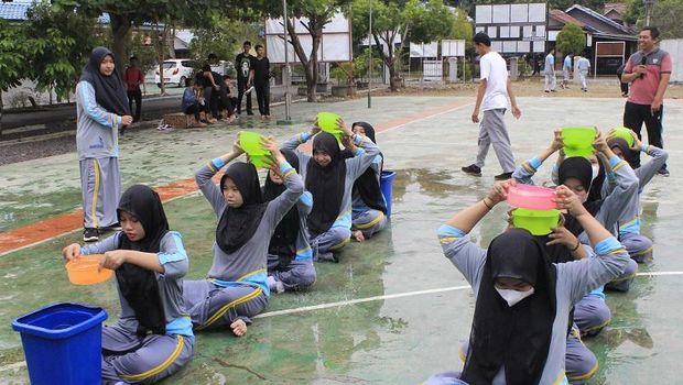 Estafet Air Digelar pada Pelaksanaan HUT RI Estafet Air Digelar pada Pelaksanaan HUT RI