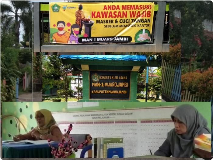 Kepala Madrasah Pimpin Rapat Persiapan Tatanan Baru