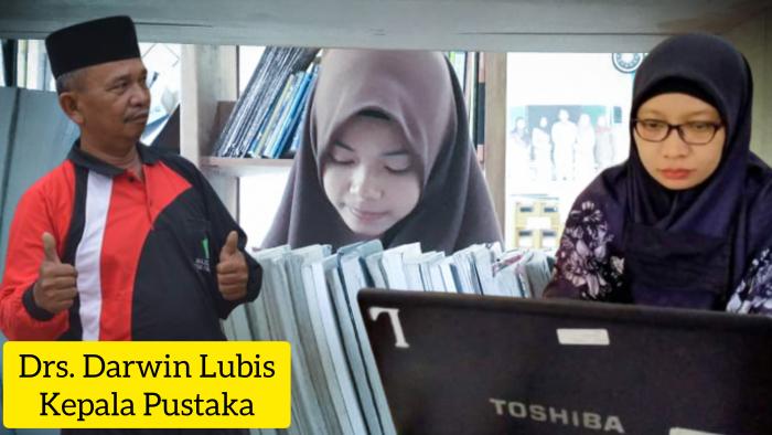 KBM Masih Daring, Siswa Manfaatkan Perpustakaan