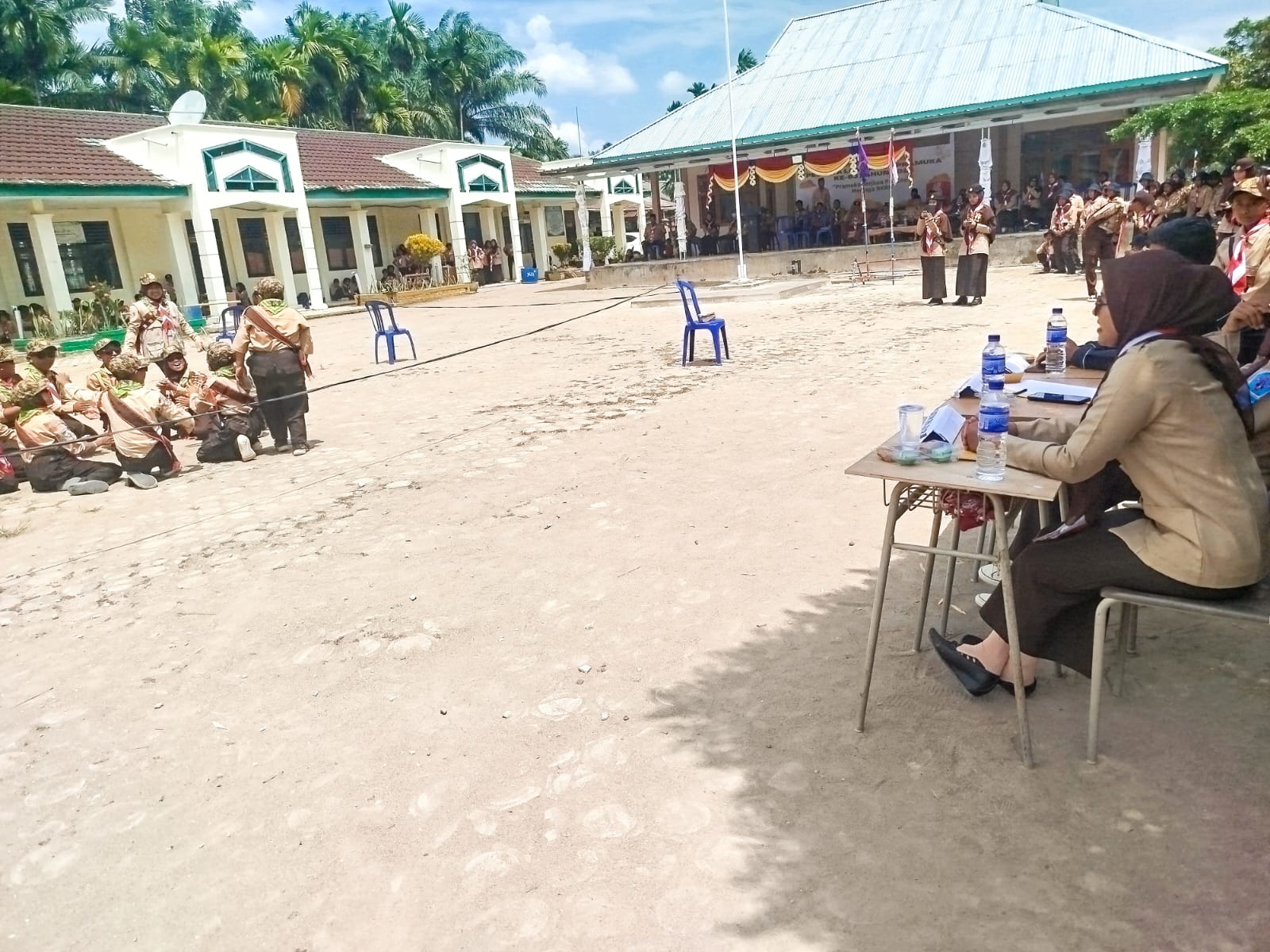 Lomba Pramuka di Pangkalan MAN 1 Muaro Jambi