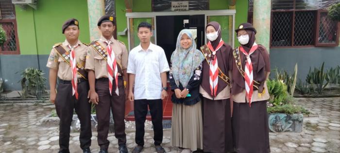Empat Praja Kepramukaan MAN 1 Muaro Jambi Ikuti Kursus Keterampilan Kepramukaan