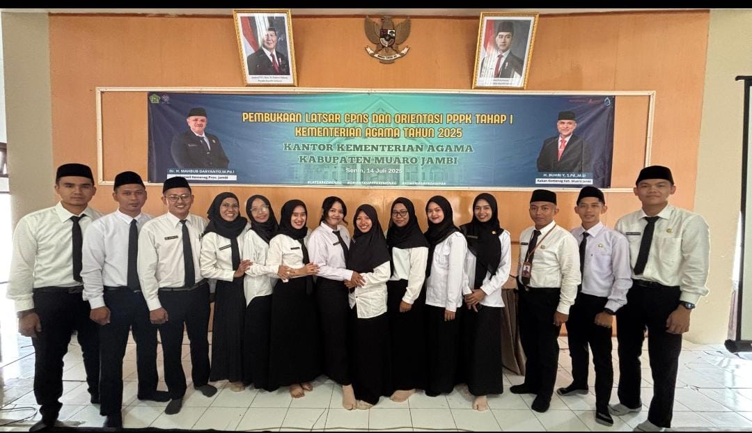 CPNS dan PPPK Formasi tahun 2024 MAN 1 Muaro IKuti Pembukaan Latsar dan Orientasi CPNS dan PPPK Formasi tahun 2024 MAN 1 Muaro IKuti Pembukaan Latsar dan Orientasi