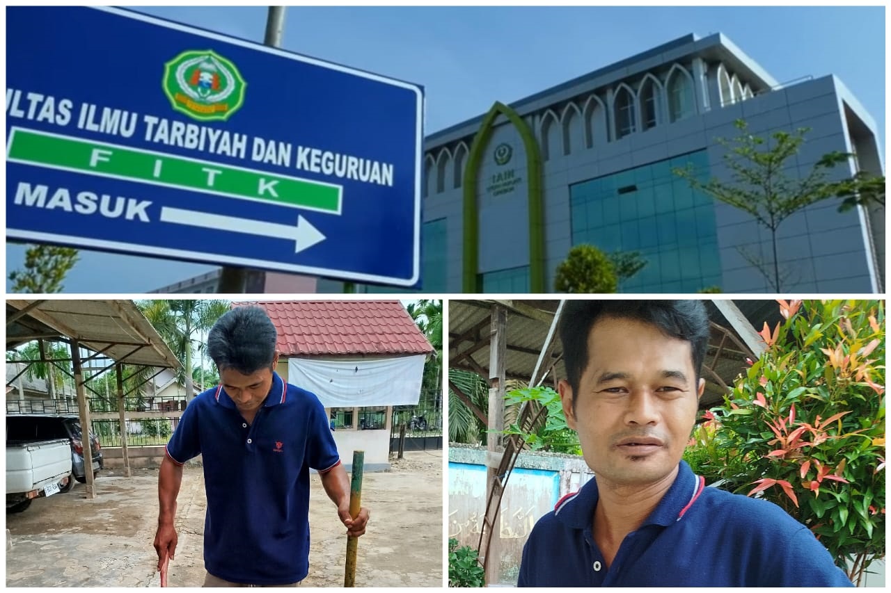Tukang Kebun MAN 1 Muaro Jambi Dapat Beasiswa S1