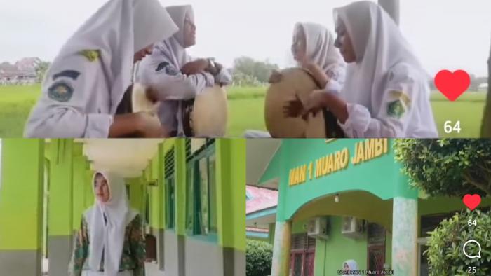 Tiara finalis Pelajar Penggerak Literasi dan Tradisi Tingkat SMA/Sederajat Asal MAN 1 Muaro Jambi