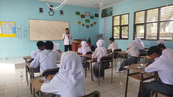 Asesmen Susulan Berjalan Tertib, Siswa MAN 1 Muaro Jambi Tunjukkan Keseriusan