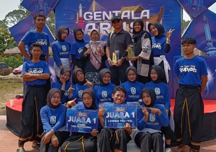 Gemilang di Gentala Arasi Fest 2026, Tim Kesenian MAN 1 Muaro Jambi Borong Dua Juara Pertama