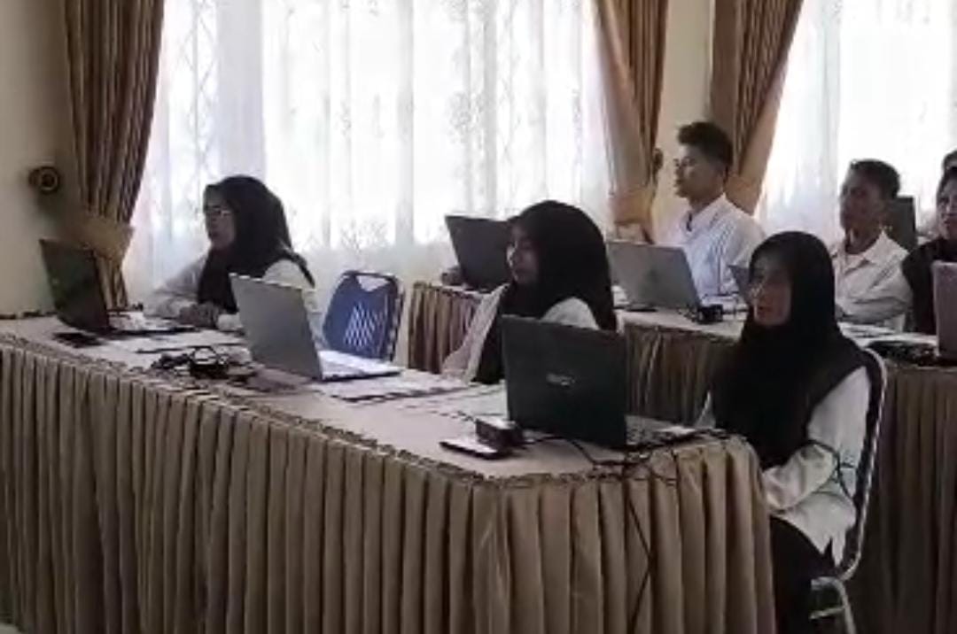 Pelaksanaan SKTT Kepegawaian MAN 1 Muaro Jambi di Aula Kemenag Berjalan Lancar