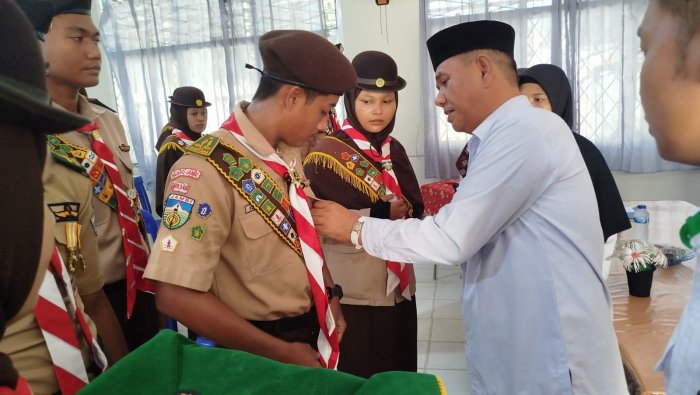 Pengurus Baru Bantara MAN 1 Muaro Jambi Resmi Dilantik, Siap Jalankan Amanah Organisasi