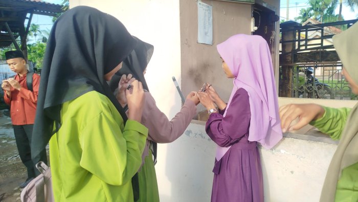 Razia Kuku dan Rambut di MAN 1 Muaro Jambi, Tegakkan Disiplin Siswa