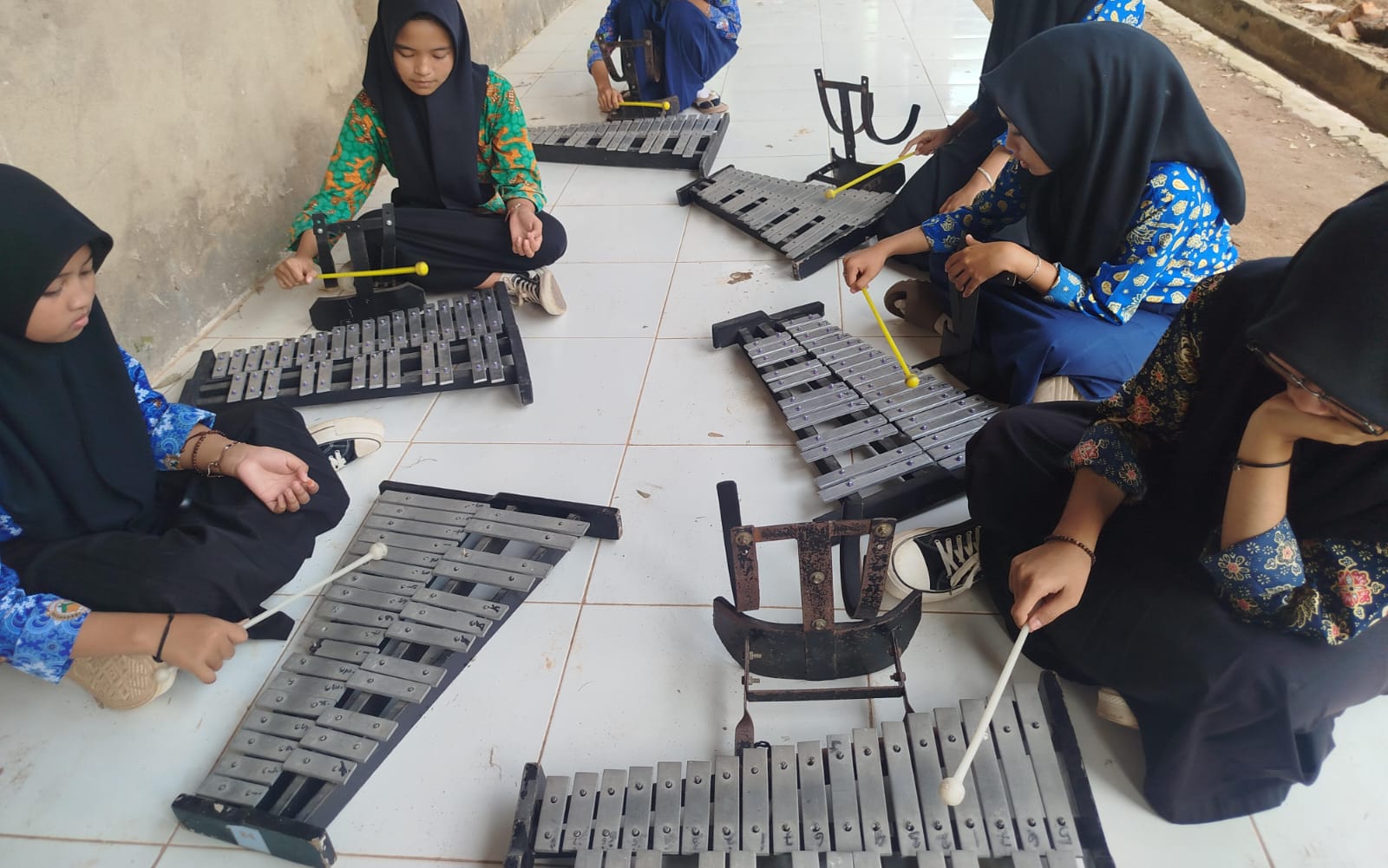 Pelaksanaan Ektrakurikuler Drumban di MAN 1 Muaro Jambi