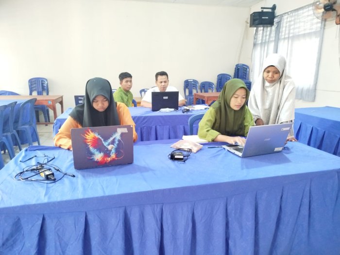Persiapan Kompetisi Makin Matang, MAN 1 Muaro Jambi Gelar Uji Coba OMI