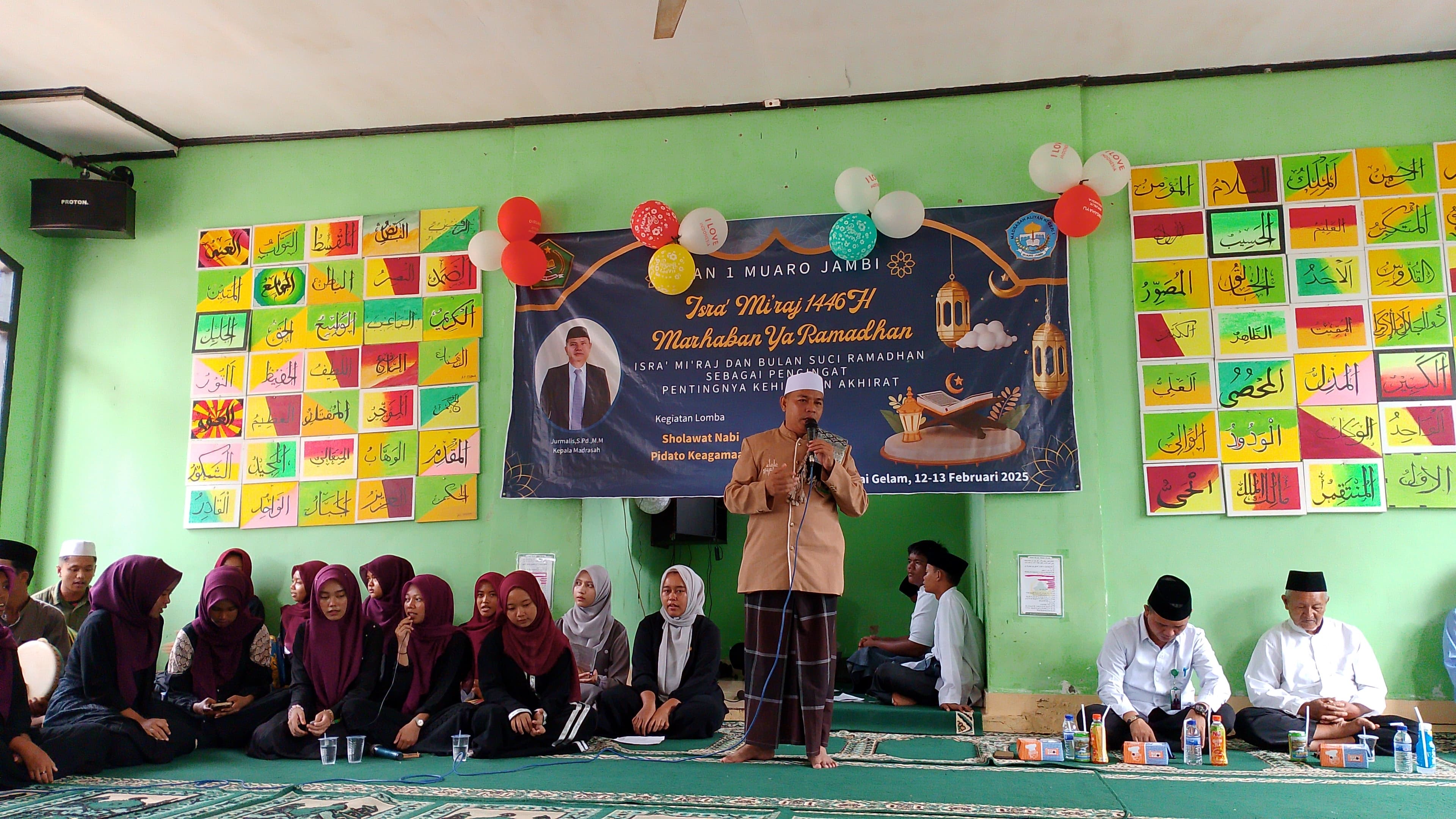 Memperingati Isra Miraj Nabi Muhammad SAW di MAN 1 Muaro Jambi Memperingati Isra Miraj Nabi Muhammad SAW di MAN 1 Muaro Jambi