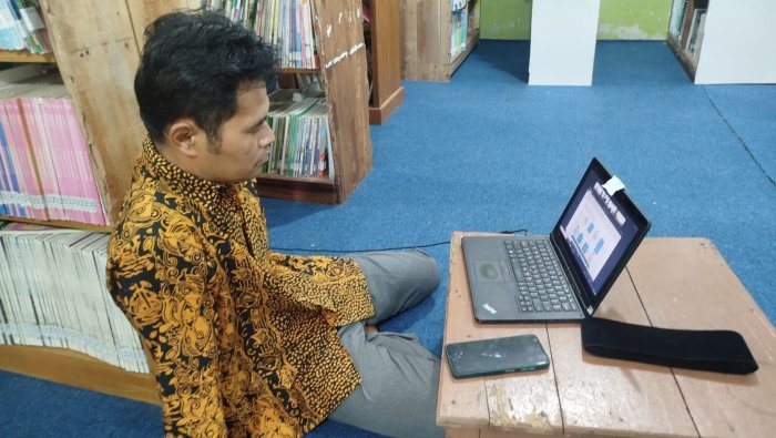 Antusias Tanpa Batas, PPPK MAN 1 Muaro Jambi Ikuti Orientasi Daring Nasional