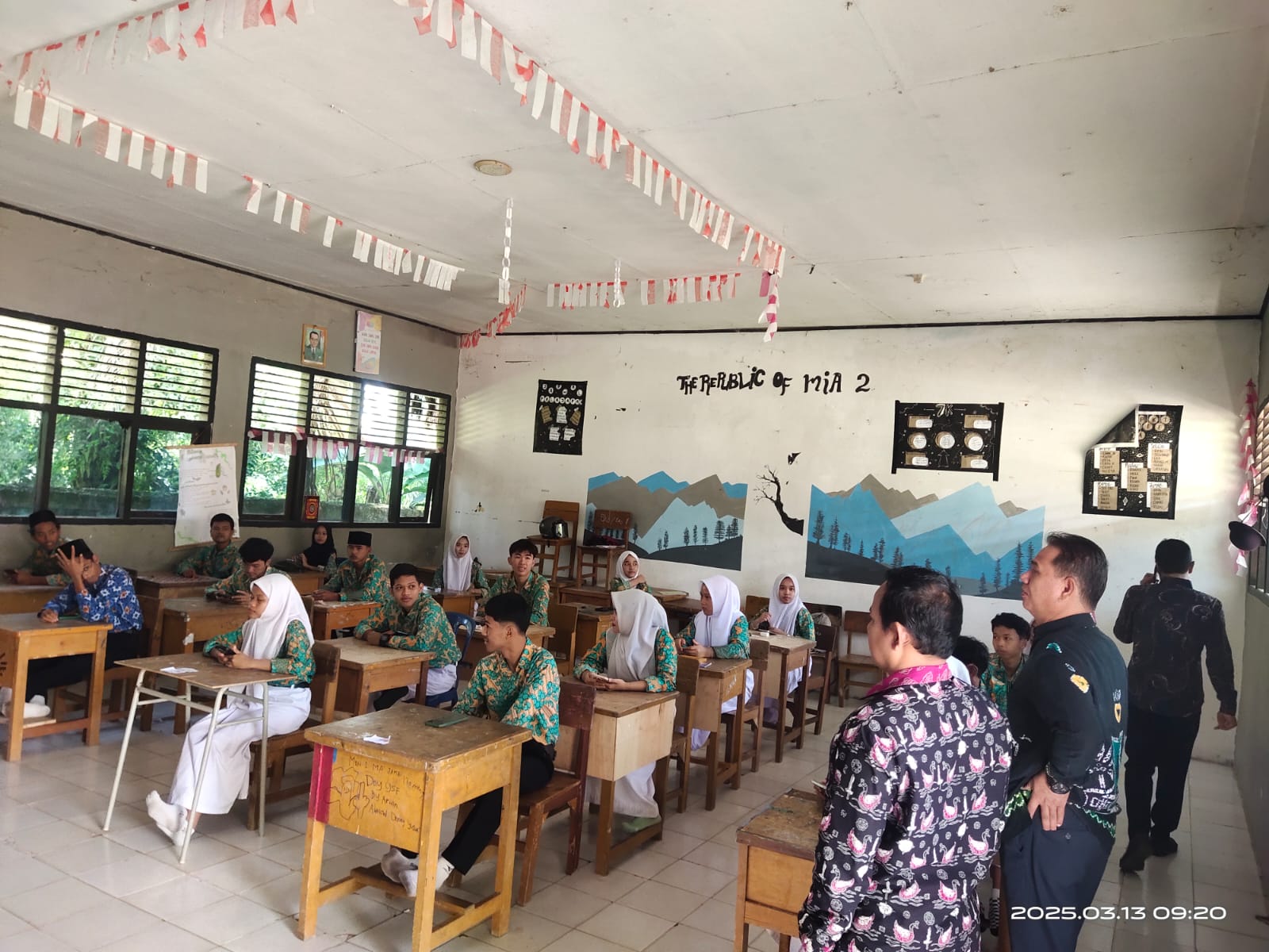 Kasi Pendma Laksanakan Monev UM di MAN 1 Muaro Jambi