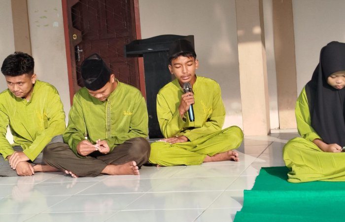 Infaq Siswa Dialokasikan untuk Perawatan Mushala, Suntaji Sampaikan Laporan Terbaru
