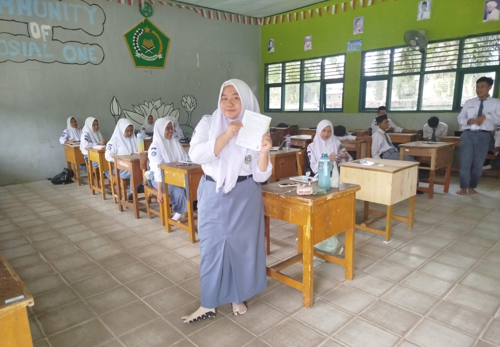 M Erfan Terpilih Menjadi Ketua Kelas XI C