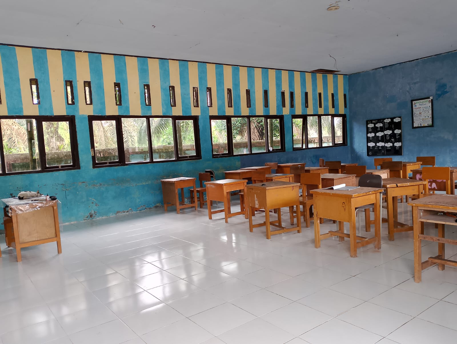 Meskipun Hujan Panitia PPDB Cek Kesiapan Lokasi Ujian Meskipun Hujan Panitia PPDB Cek Kesiapan Lokasi Ujian