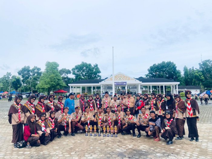 Pramuka MAN 1 Muaro Jambi Raih Juara Umum Perata 2026