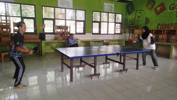 Pelatihan Intensif Tenis Meja MAN 1 Muaro Jambi Sambut Aksioma 2026