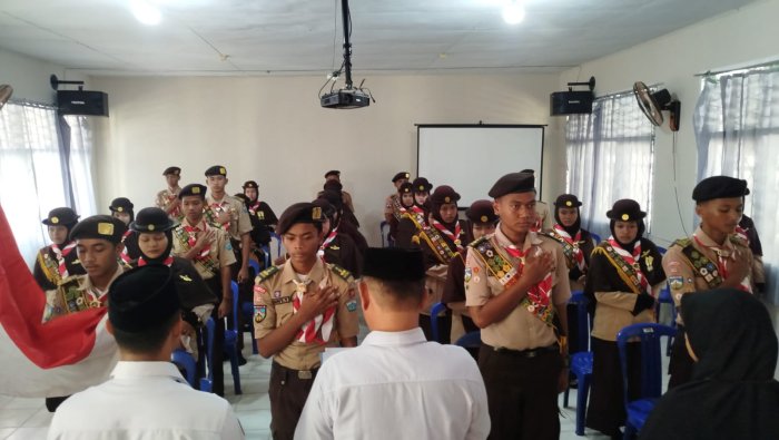 Pelantikan Pengurus Bantara MAN 1 Muaro Jambi Tekankan Jiwa Kepemimpinan dan Tanggung Jawab