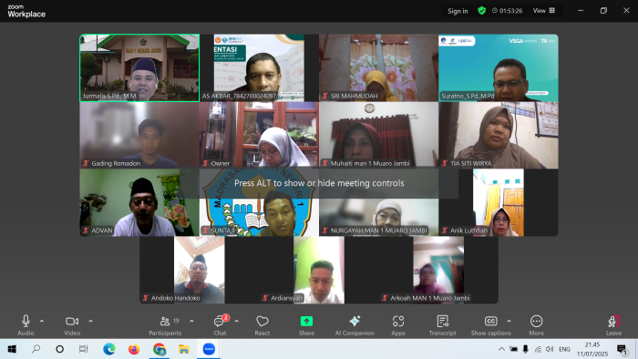 MAN 1 Muaro Jambi Akan Ikuti Kick Off Hari Guru Nasional 2025 Secara Daring MAN 1 Muaro Jambi Akan Ikuti Kick Off Hari Guru Nasional 2025 Secara Daring