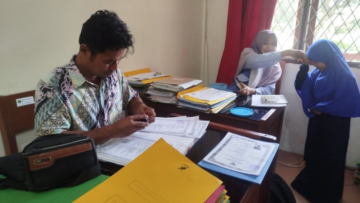 Meski Libur Semester, Panitia PMBM MAN 1 Muaro Jambi Tetap Bertugas Meski Libur Semester, Panitia PMBM MAN 1 Muaro Jambi Tetap Bertugas