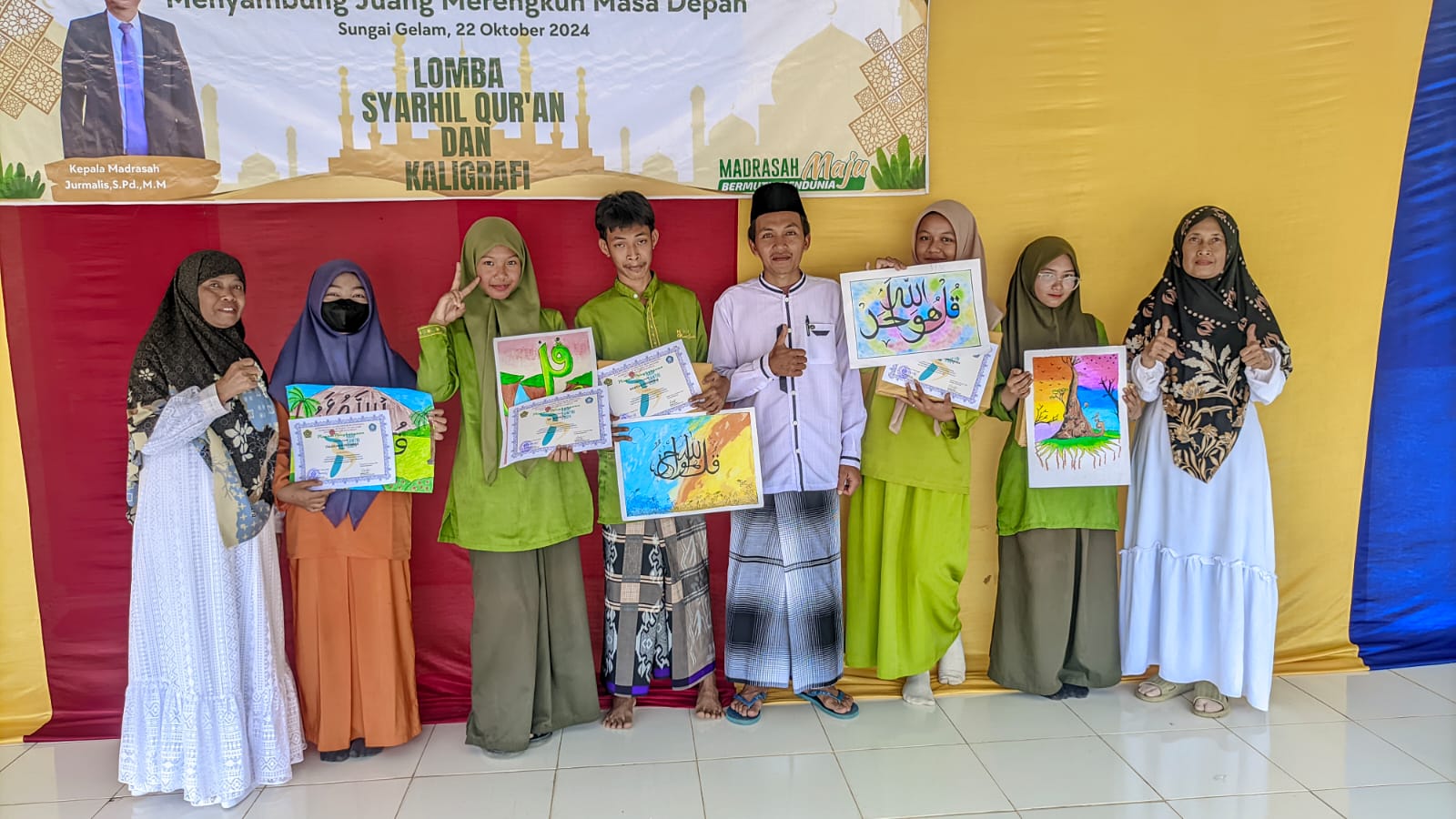 Juara Lomba Peringatan  Hari Santri di MAN 1 Muaro Jambi