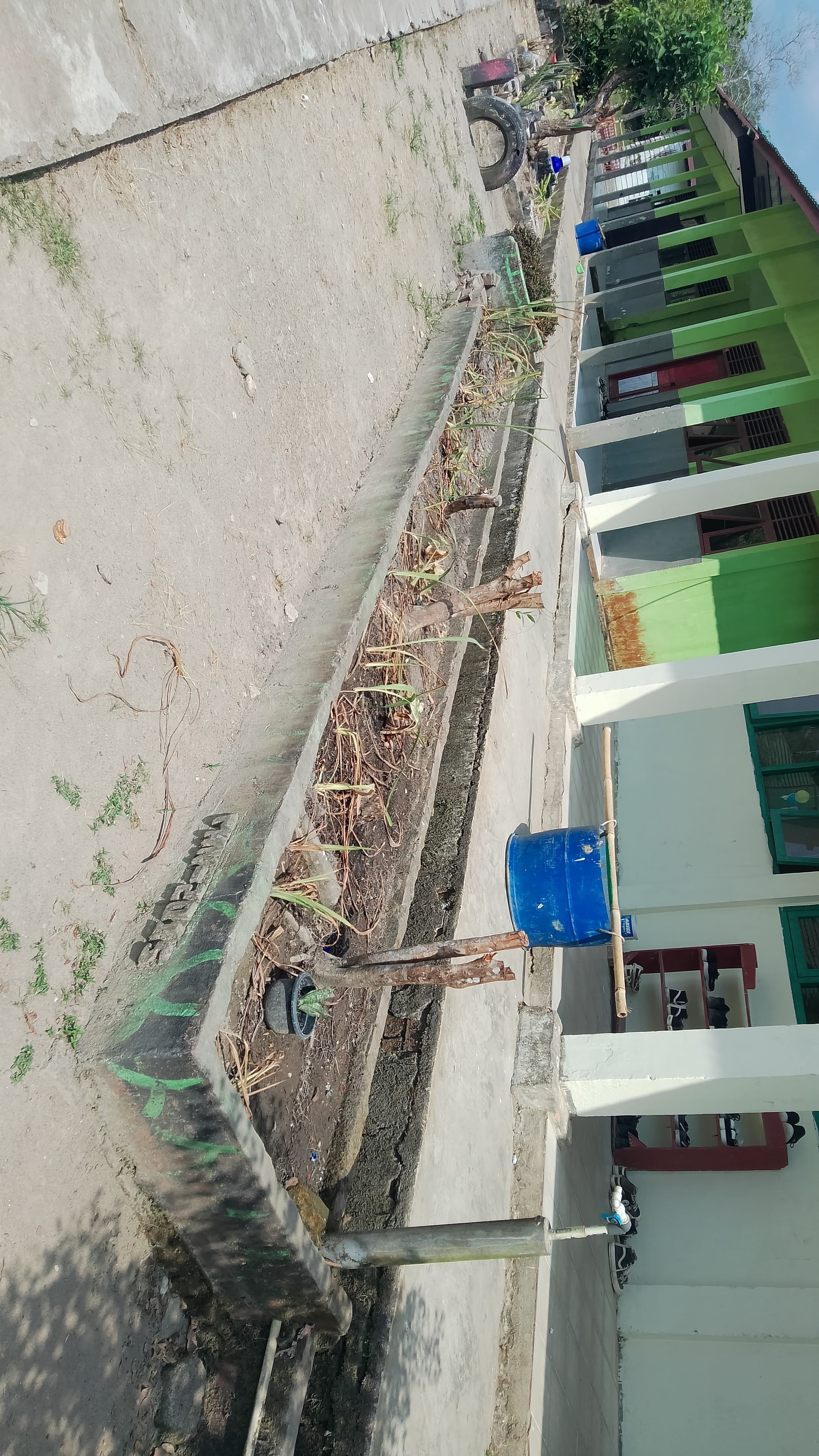 Kondisi Taman XI D Akan Lebib Baik Pasca Penanaman Ulang