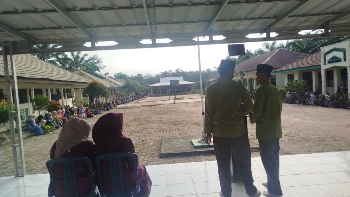 Penyampaian Visi dan Misi Kandidat OSIM MAN 1 Muaro Jambi Berlangsung Demokratis