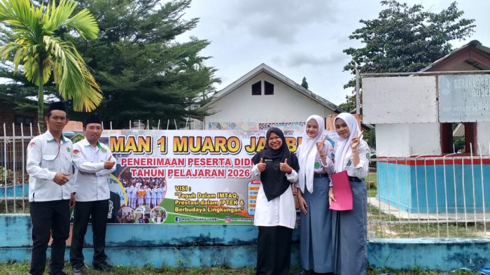 MAN 1 Muaro Jambi Gencarkan Sosialisasi PPDB 2026/2027 ke Sekolah di Sungai Gelam