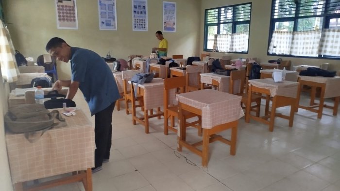 Razia di MAN 1 Muaro Jambi, Barang Terlarang Disita Razia di MAN 1 Muaro Jambi, Barang Terlarang Disita