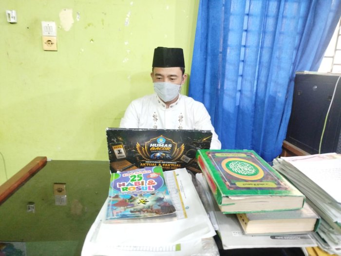Kualitas Udara Berbahaya, MAN 1 Muaro Jambi Kembali Terapkan Pembelajaran Daring