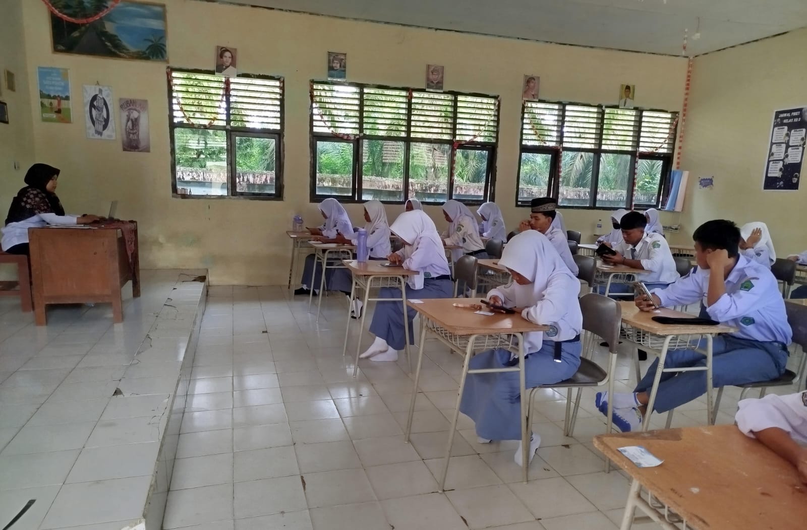 Pelaksanaan Kegiatan SAS Hari Pertama, Ada Masalah Teratasi Pelaksanaan Kegiatan SAS Hari Pertama, Ada Masalah Teratasi