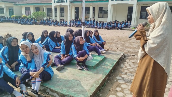 Siti Fatimah Imbau Siswa Jaga Kebersihan Selama Asesmen
