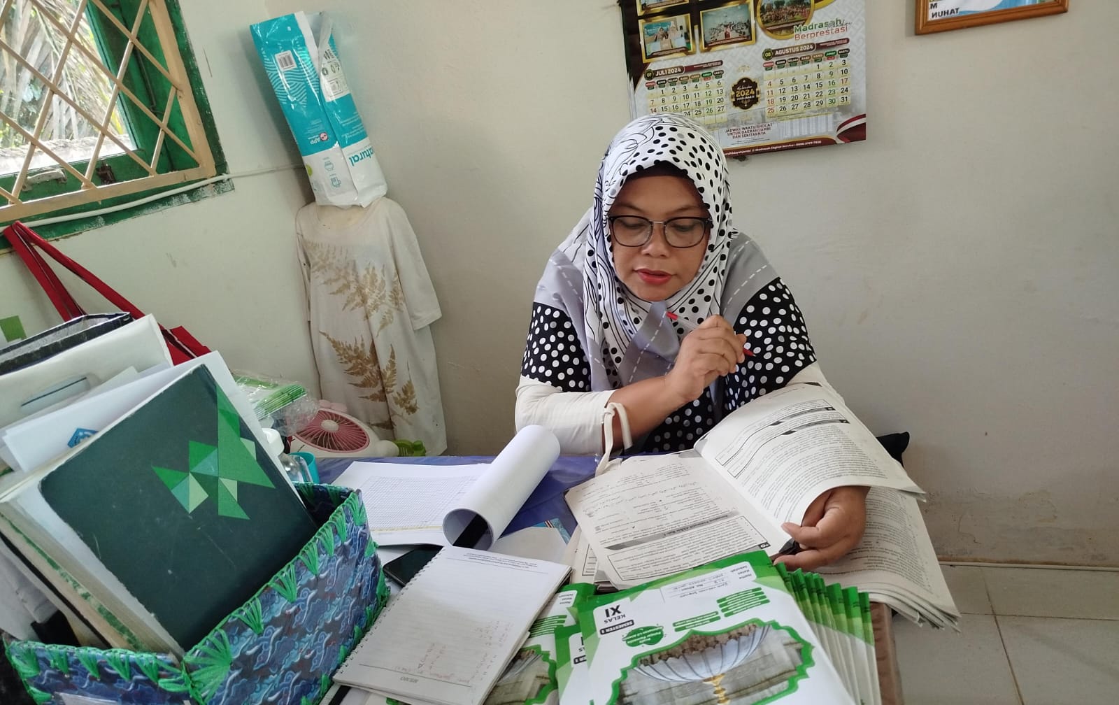 Pelatihan Multimedia Pembelajaran Diikuti Beberapa Guru MAN 1 Muaro Jambi