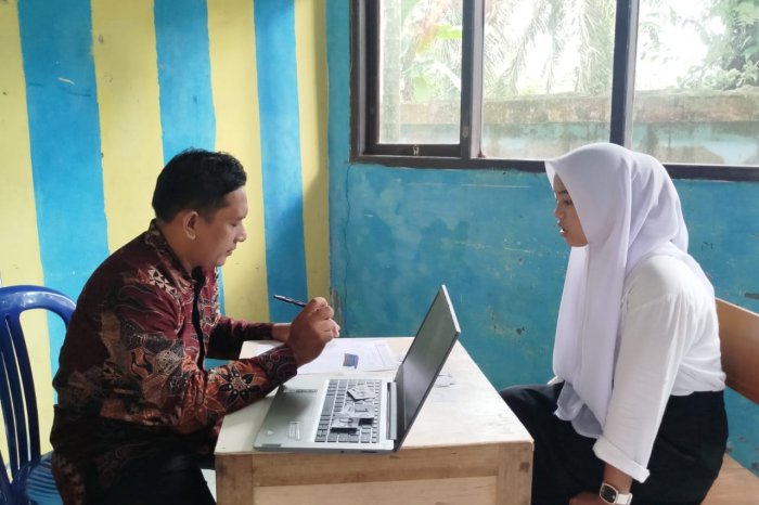 Ujian Praktik PMBM MAN 1 Muaro Jambi Jadi Dasar Pemetaan Kemampuan Ibadah dan Baca Al-Quran Calon Siswa