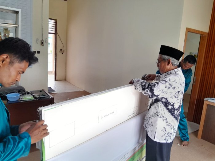 Jelang PKKM, MAN 1 Muaro Jambi Percepat Penataan Lokasi Penilaian