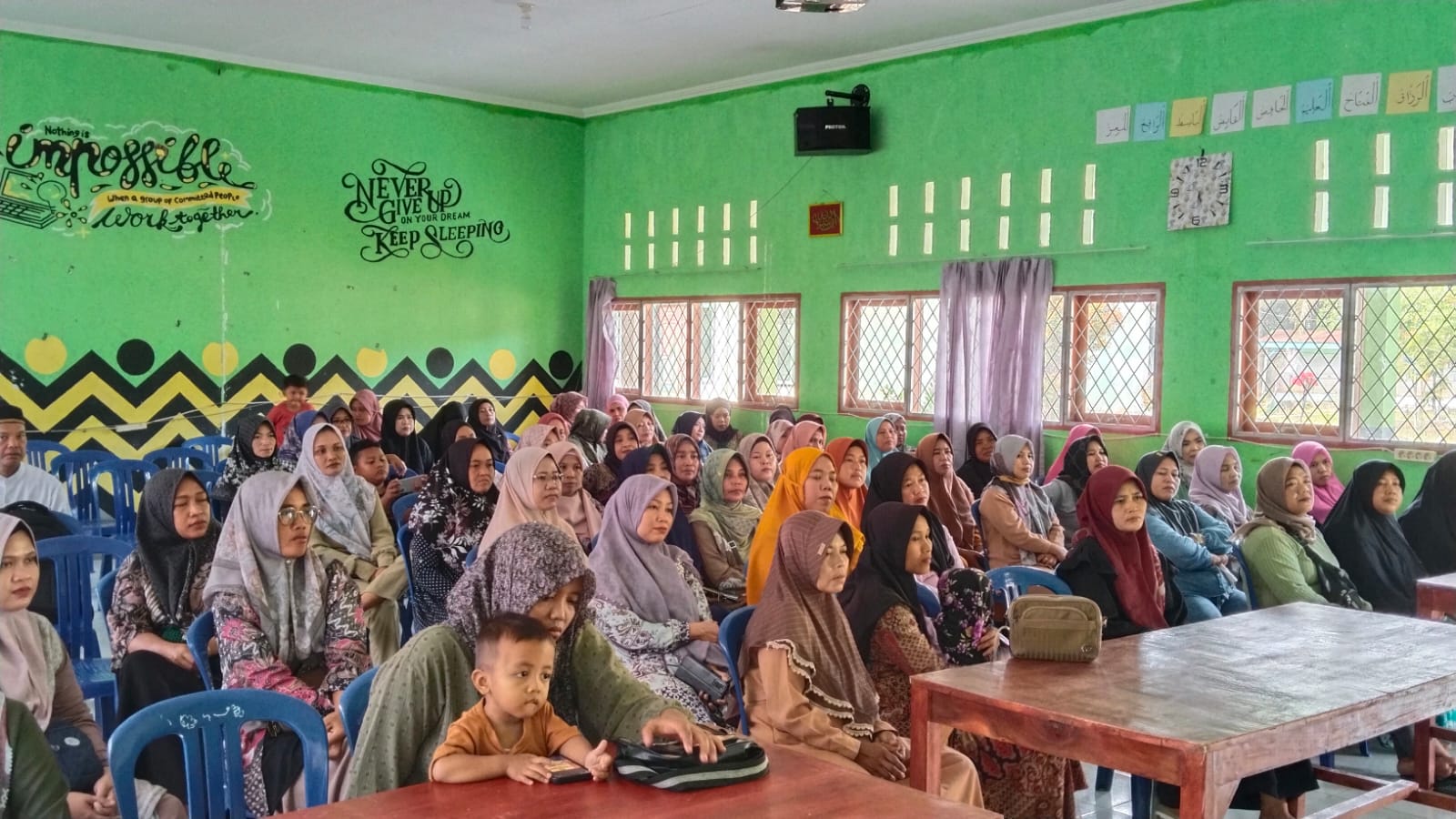 Antisiasme Para Wali Murid Menghadiri Rapat Komite di Awal Tahun Ajaran Baru